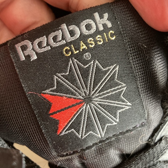 Women’ Reebok Classic Freestyle High Top Tennis Shoes, Black, Size 7 1/2, 7.5 - Picture 8 of 9